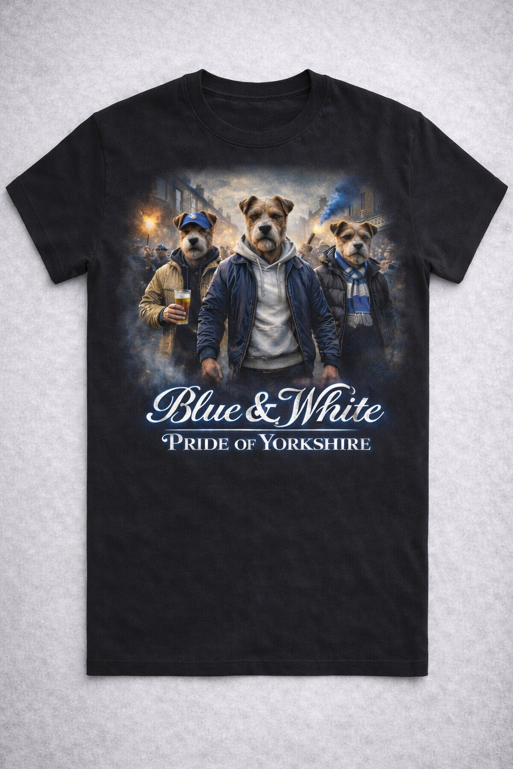 BLUE&WHITE YORKSHIRE